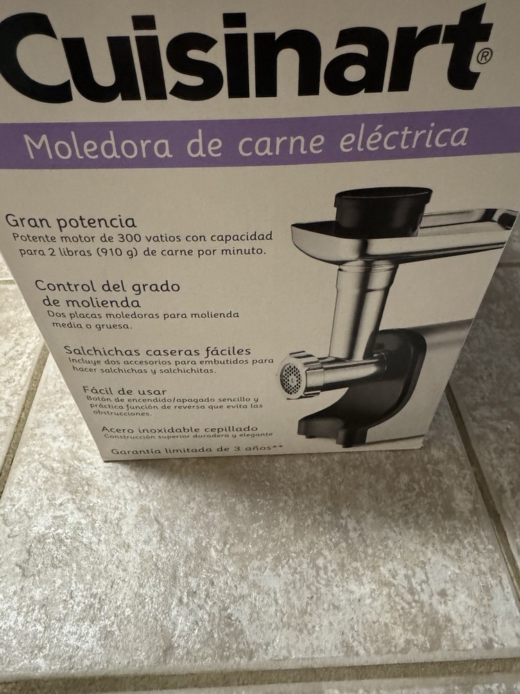 CUISINART ELECTRIC MEAT GRINDER - MG100