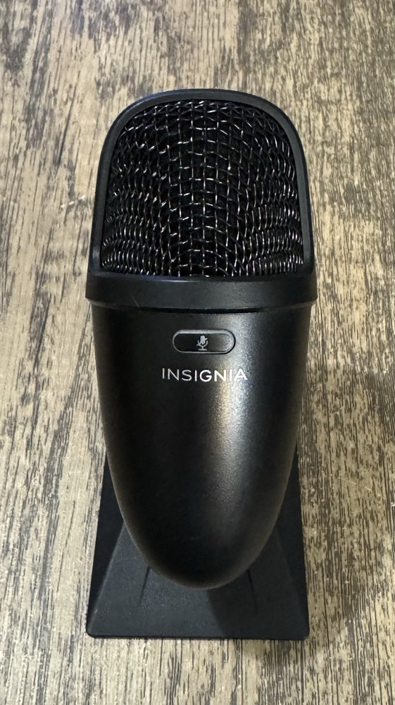 Insignia USB Microphone Black (NS-CBM19) Tested