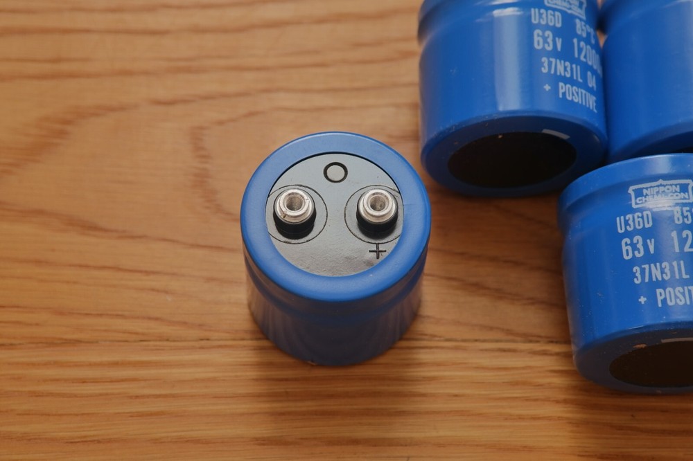 McIntosh MC2125 amp amplifier filter capacitor replacement power caps