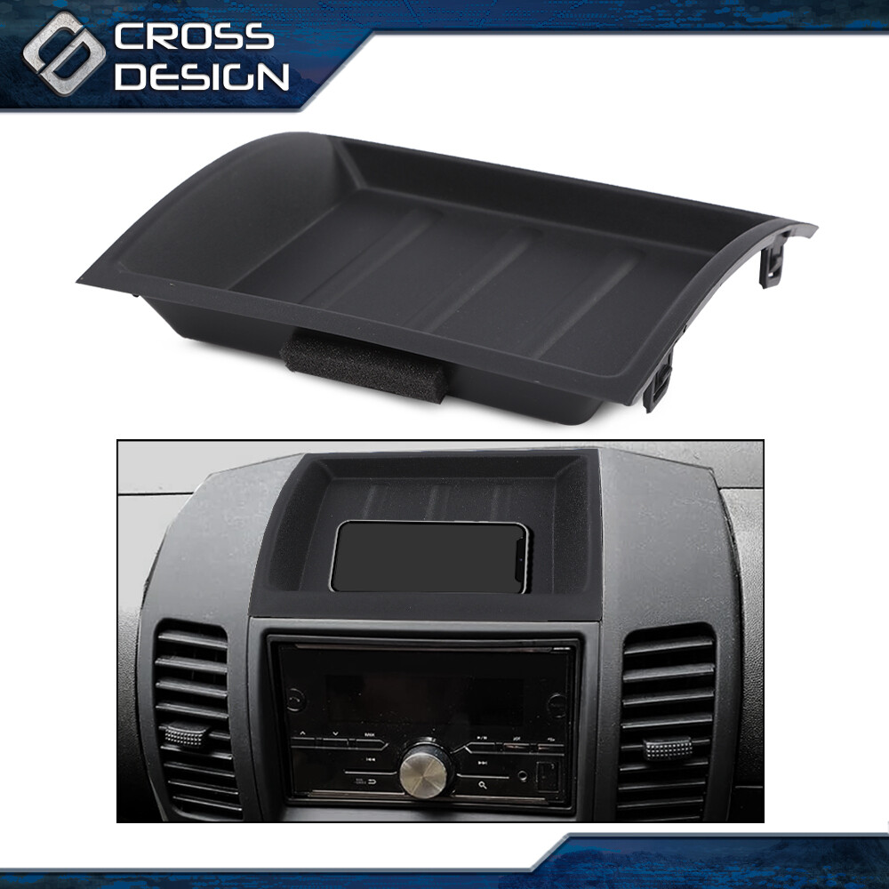 Upper Dash Bezel Storage Box Fits 2005-2017 Nissan Frontier Pathfinder Xterra