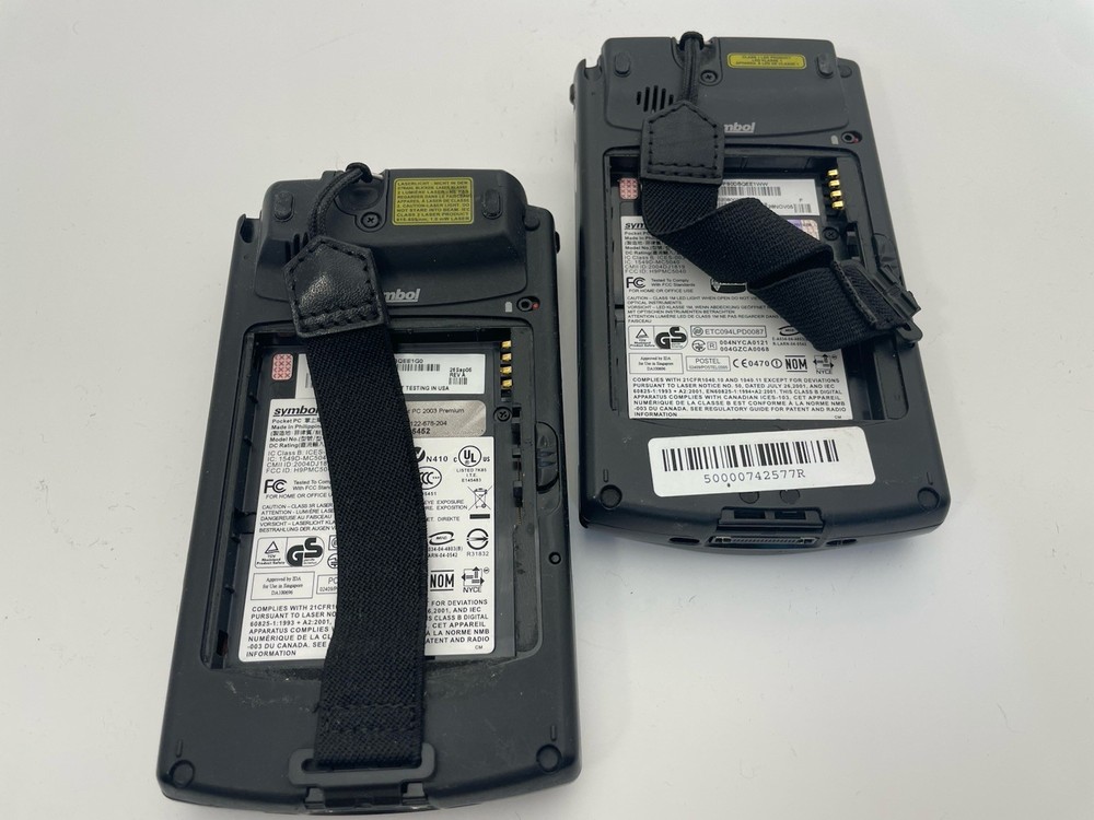 Lot 2 Symbol MC50 MC5040 Handheld PDA 1D 2D Barcode Scanner