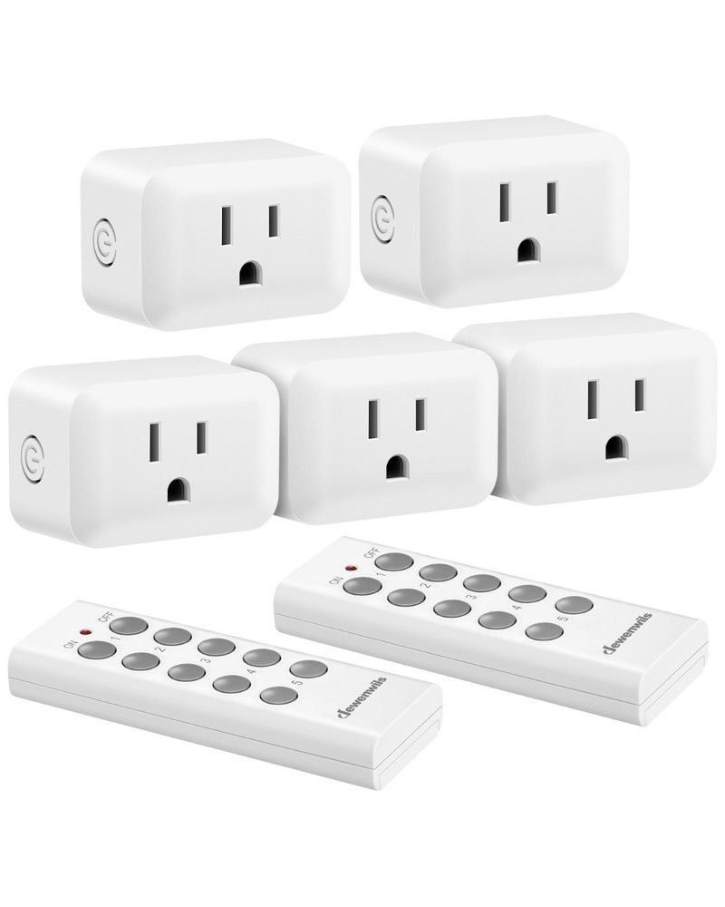 DEWENWILS Wireless Control Outlet, Programmable & Expandable Electrical Switch
