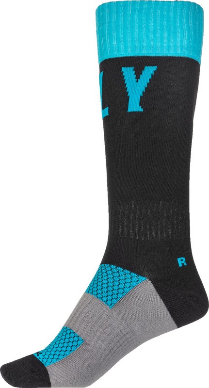 Fly Racing MX Pro Blue Black Socks size Large-XLarge