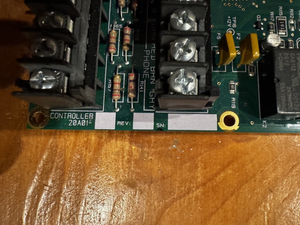 HAI Leviton OmniPro II 20A01 Controller Board Firmware 4.0B Working System Pull