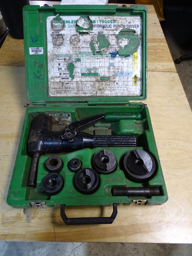 Greenlee Quick Draw Hydraulic Punch Driver , 7906SB