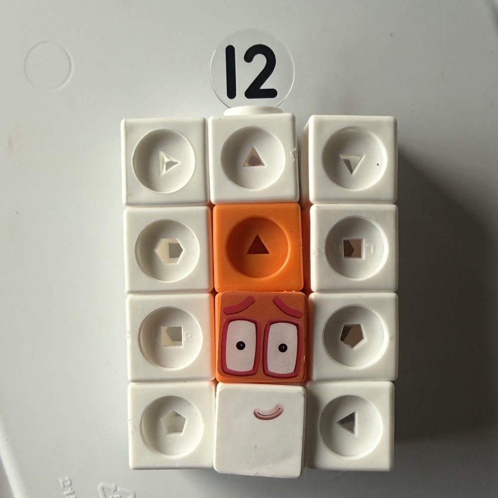 Mathlink Cubes Numberblocks Activity Math Games Number Block 12 Only