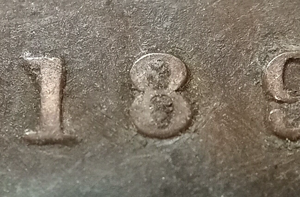 1891 Canada Lg Cent SL/SD Obv #3 - Original - Higher Grade