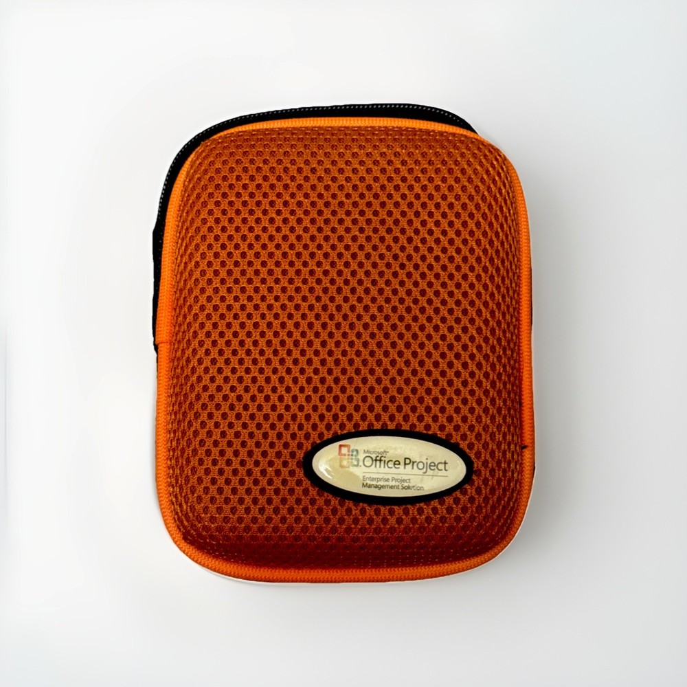 Vintage Microsoft Office Project 2000 Rare Portable Stereo Speaker Computer