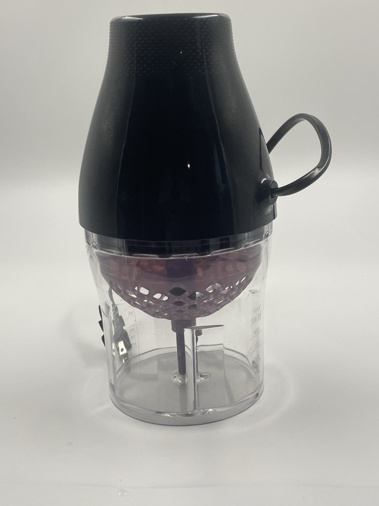 Philips MultiChopper Food Processor w/ ChopDrop Technology, Black - HR2505/26ST