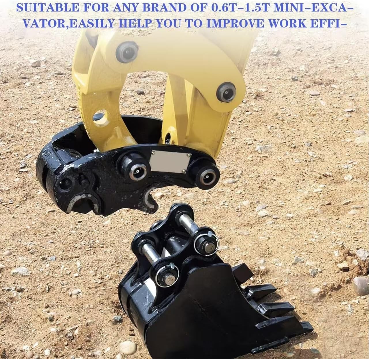 0.8-3 Ton Mini Excavators Excavator Attachment Quick Hitch Coupler Attachments