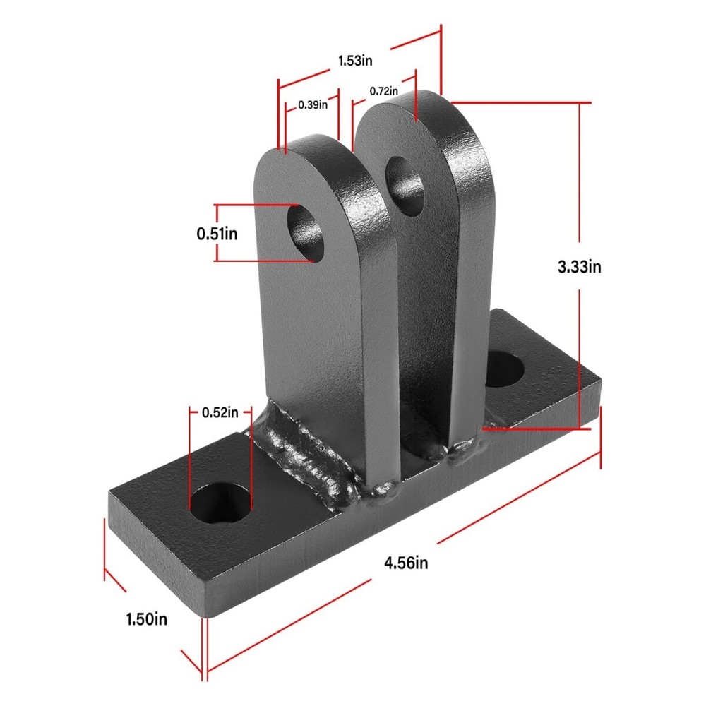 For Blue Ox Tow Bolt-On Base Plate Tow Bar Purpose Adapter Bracket Kit Universal