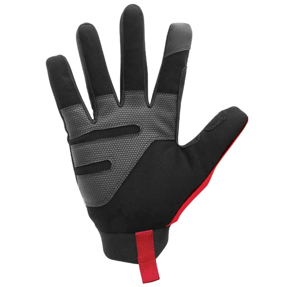 Ace 7011415 I-Mesh General Purpose Black/Red Performance Gloves - Medium 1Pair