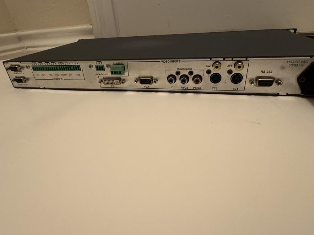 Kramer VP-719XL 7 Input Proscale Presentation Digital Switcher/Scaler - Tested