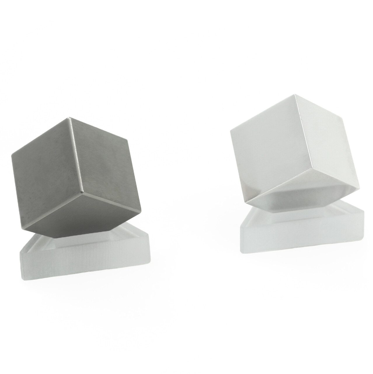 1" Tungsten and Aluminum Cube Set