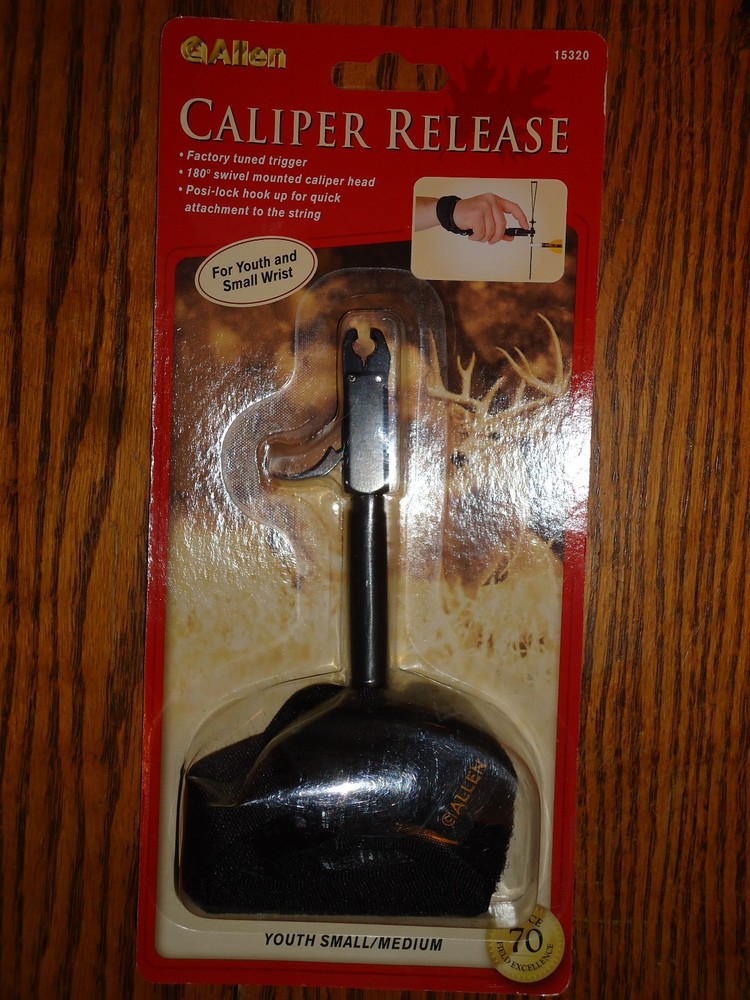 ALLEN YOUTH SMALL MEDIUM CALIPER RELEASE COMPOUND BOW SHOOTING HUNTING TARGET NE