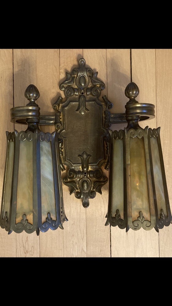 Exquisite Antique Light Fixture w/ Sconces