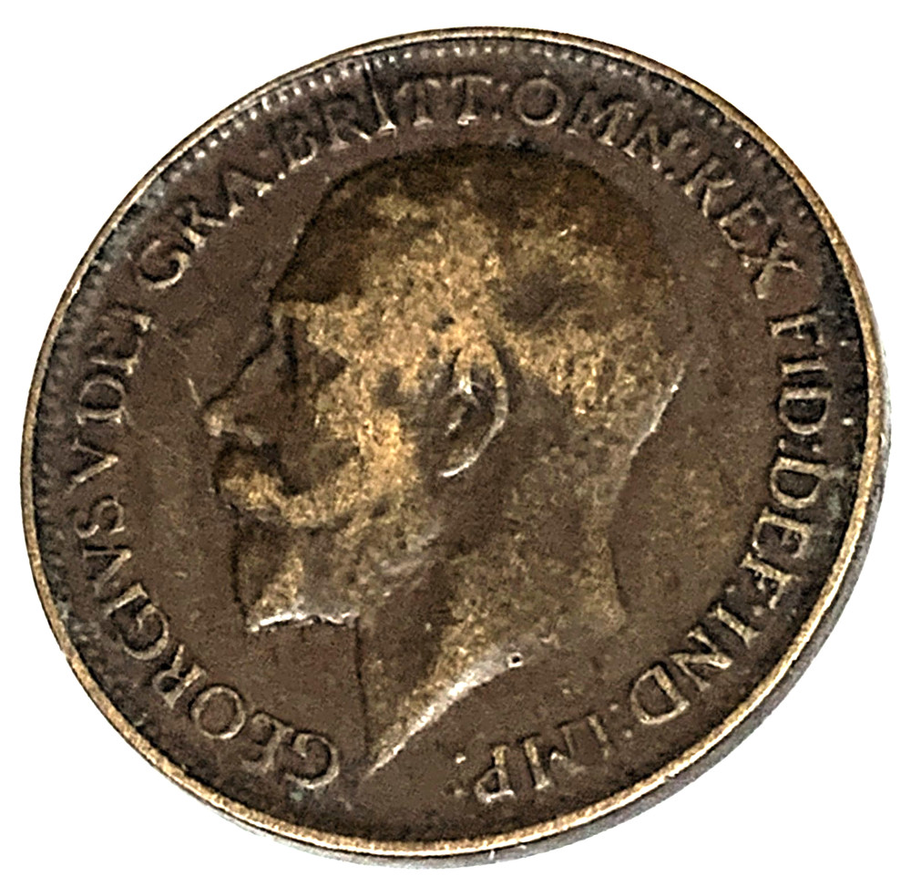 # C8816 GREAT BRITAIN COIN, FARTHING 1920