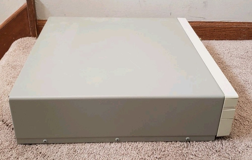 Vintage CompuAdd A002 Computer With Original Box, Keyboard, software, manual