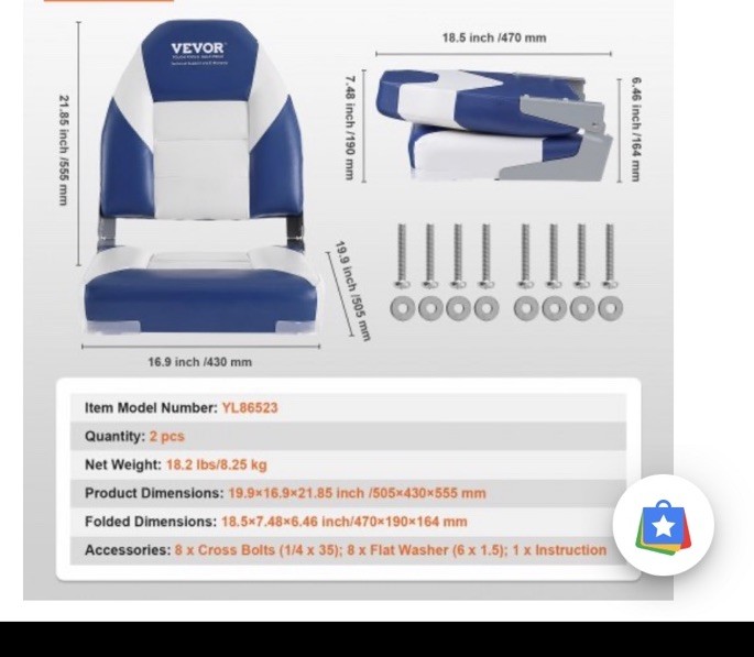 boat seats