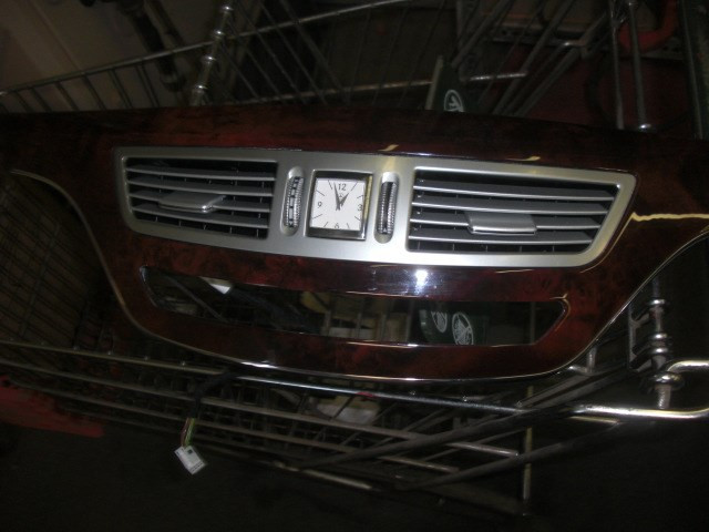 08 MERCEDES S-CLASS DASH BEZEL