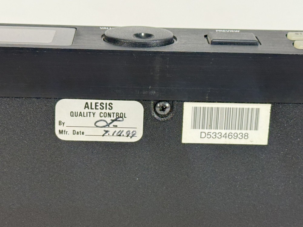 Alesis DM5 Electronic Drum Module Rackmount Machine ~ WORKING/No Backlight