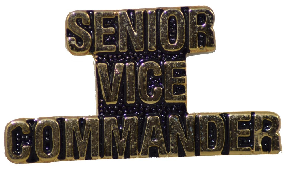SENIOR VICE COMMANDER HAT PIN