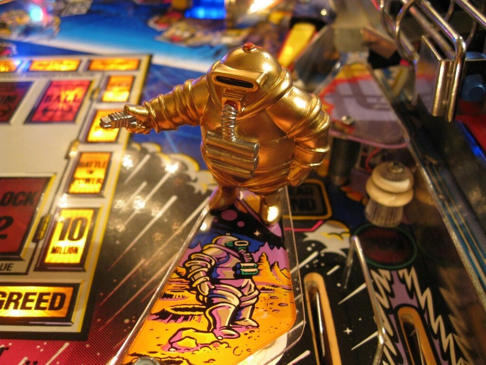 TWILIGHT ZONE PINBALL - THE INVADER [ flipper machine mod]