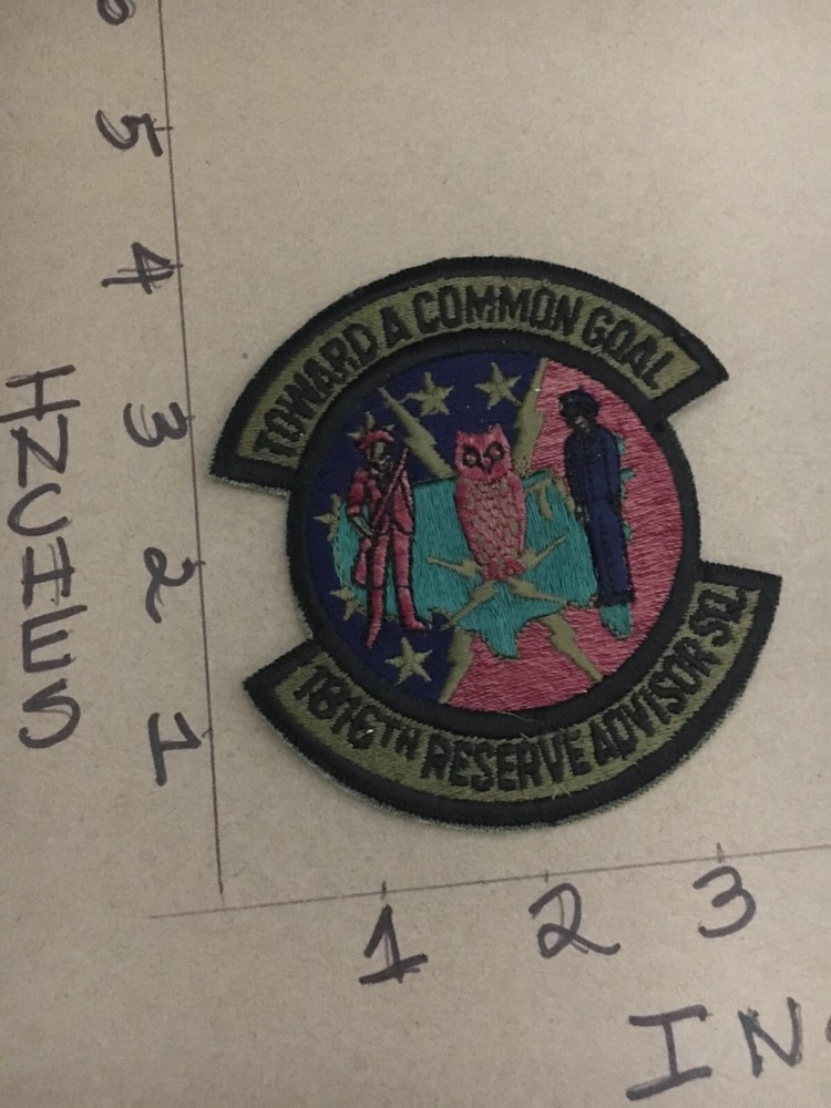 USAF 1816th Reserve Advisor Squadron subdued patch 5/3/25