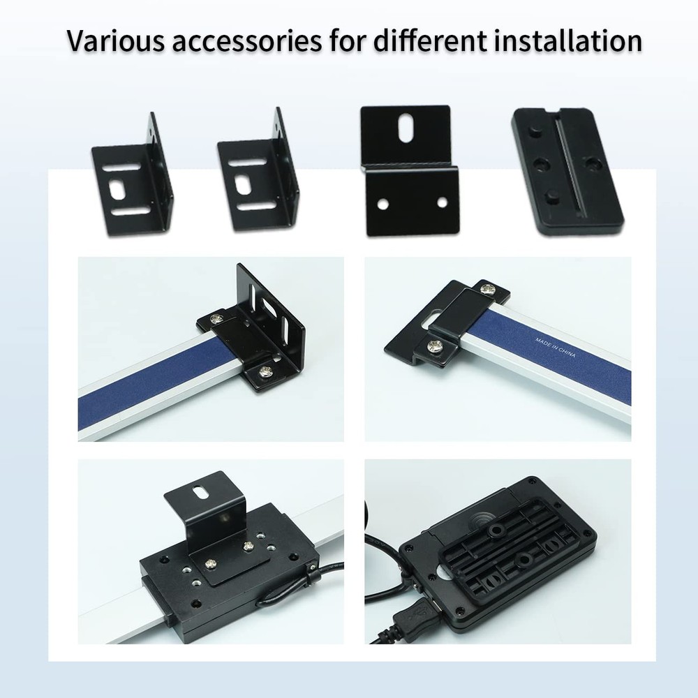 0-200mm/8''Digital Readout Linear Scale, Accurate Digital Remote LCD,for Mill...