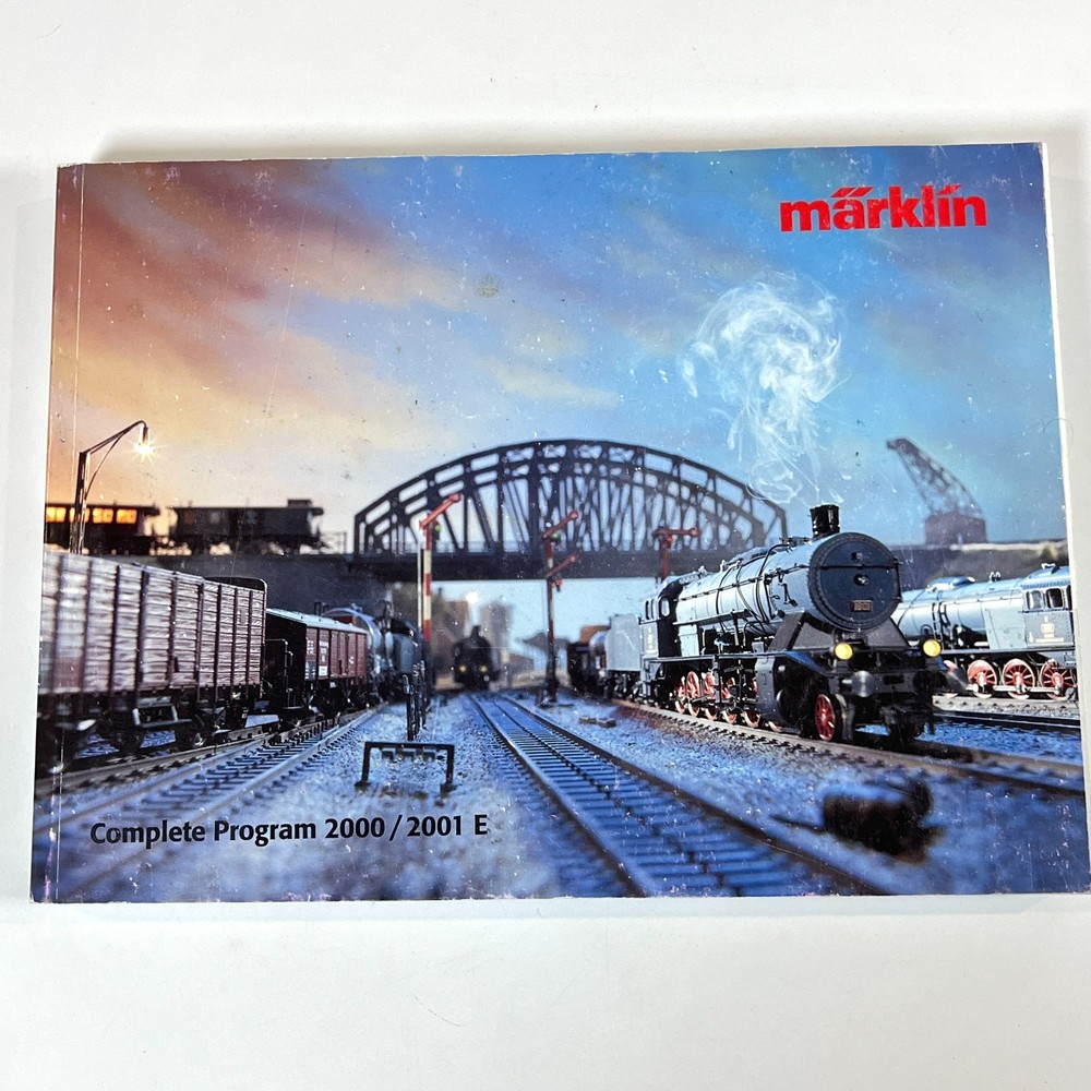 Marklin 2000 2001 Full Line Complete Program Product Catalog