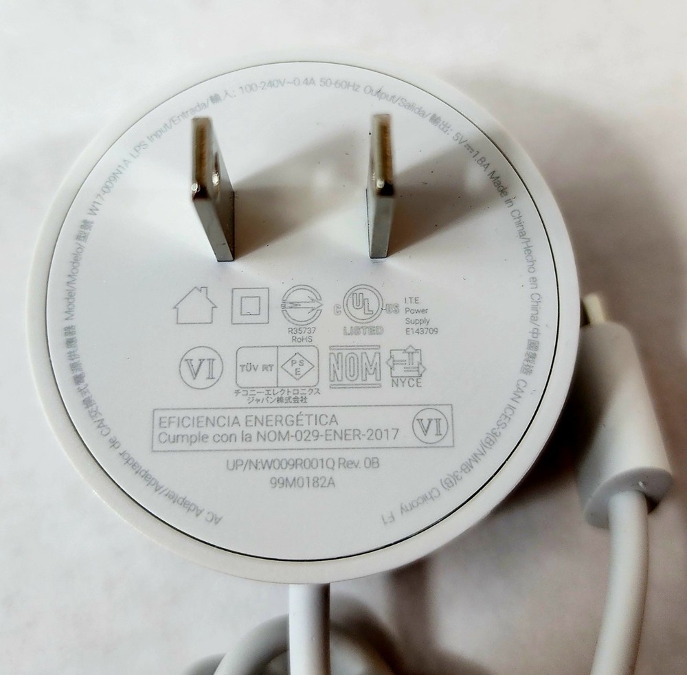 Google Home 1st Gen Power Cord Replacement