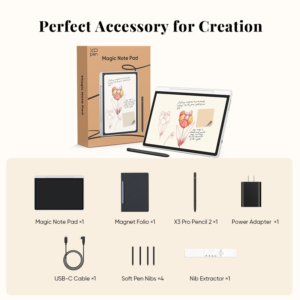 XP-Pen Magic Note Pad Digital Writing Tablet Electronic Notebook 16384 Levels