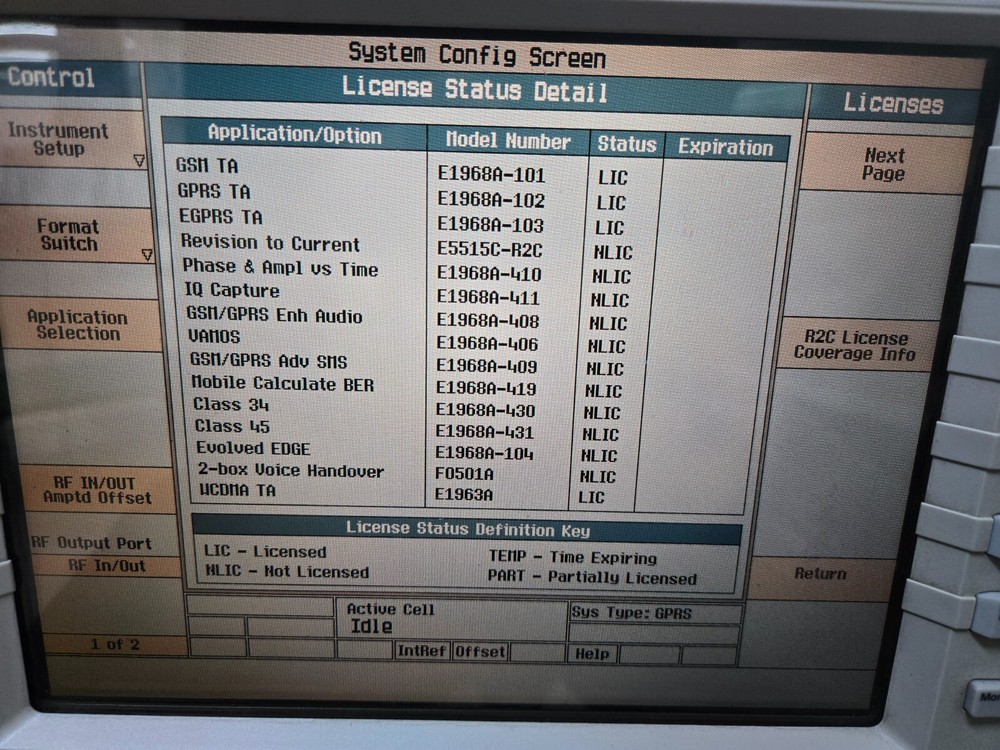 HP Agilent E5515C Wireless Communication Test Set - (MY5026)