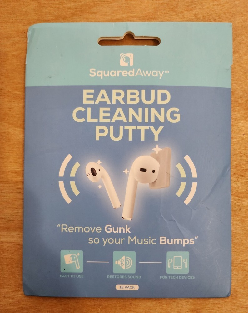 SquaredAway Earbud Cleaning Putty 12PACK