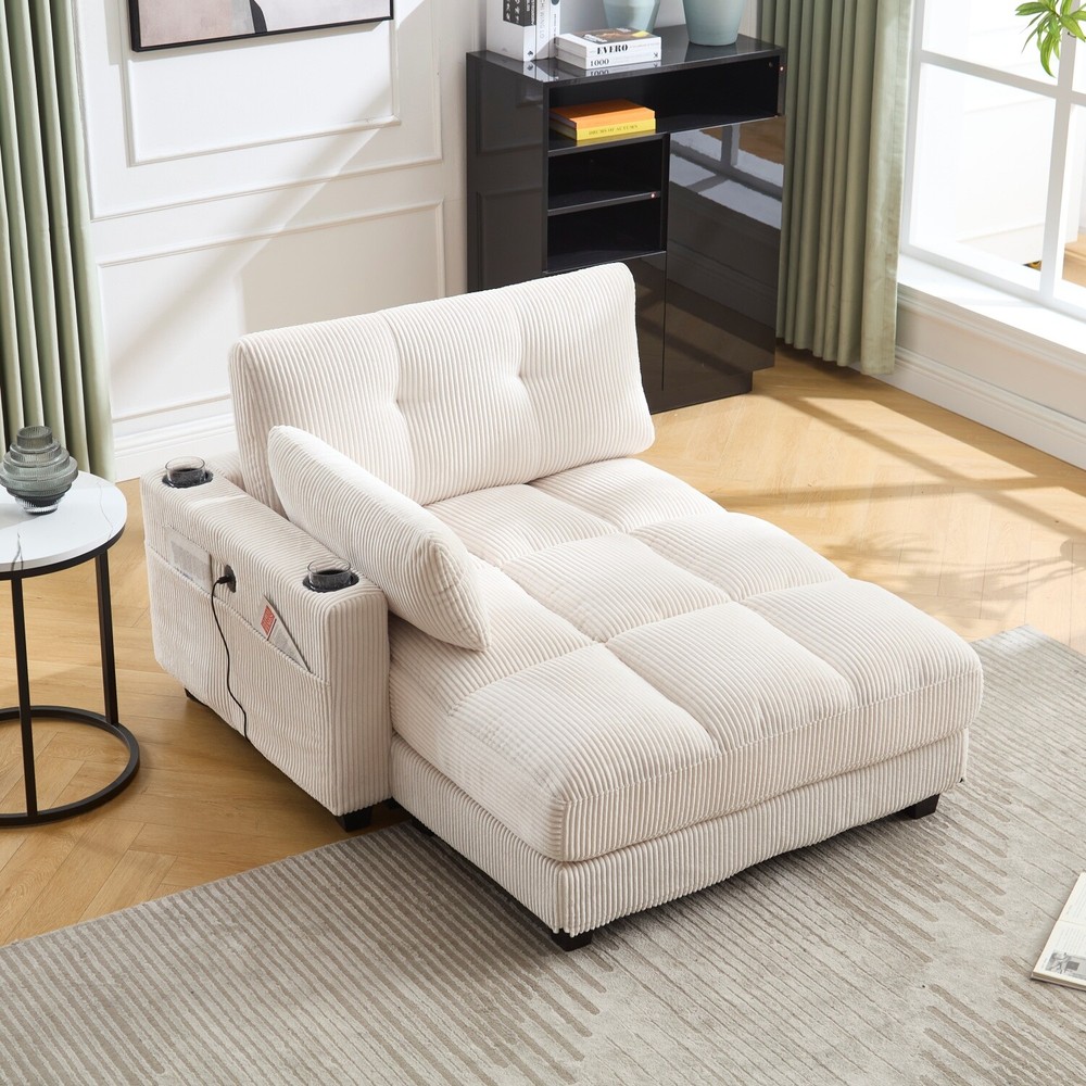 Convertible Sleeper Sofa Bed Single Sofa Bed Folding Sofa Bed Lounge Chair