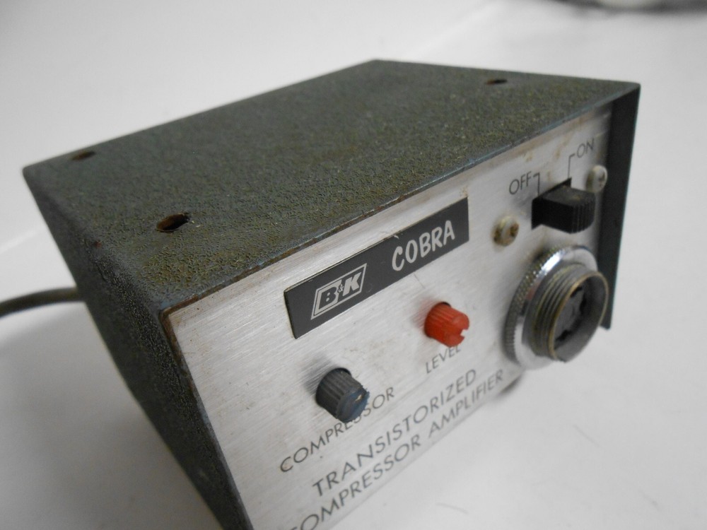 B&K Cobra Transistorized Compressor Amplifier CA-300