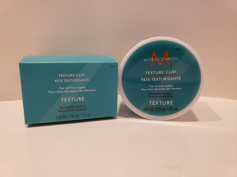 Moroccanoil ~ Texture Clay  "Texture" ~ Buildable Texture ~ 2.6 NIB