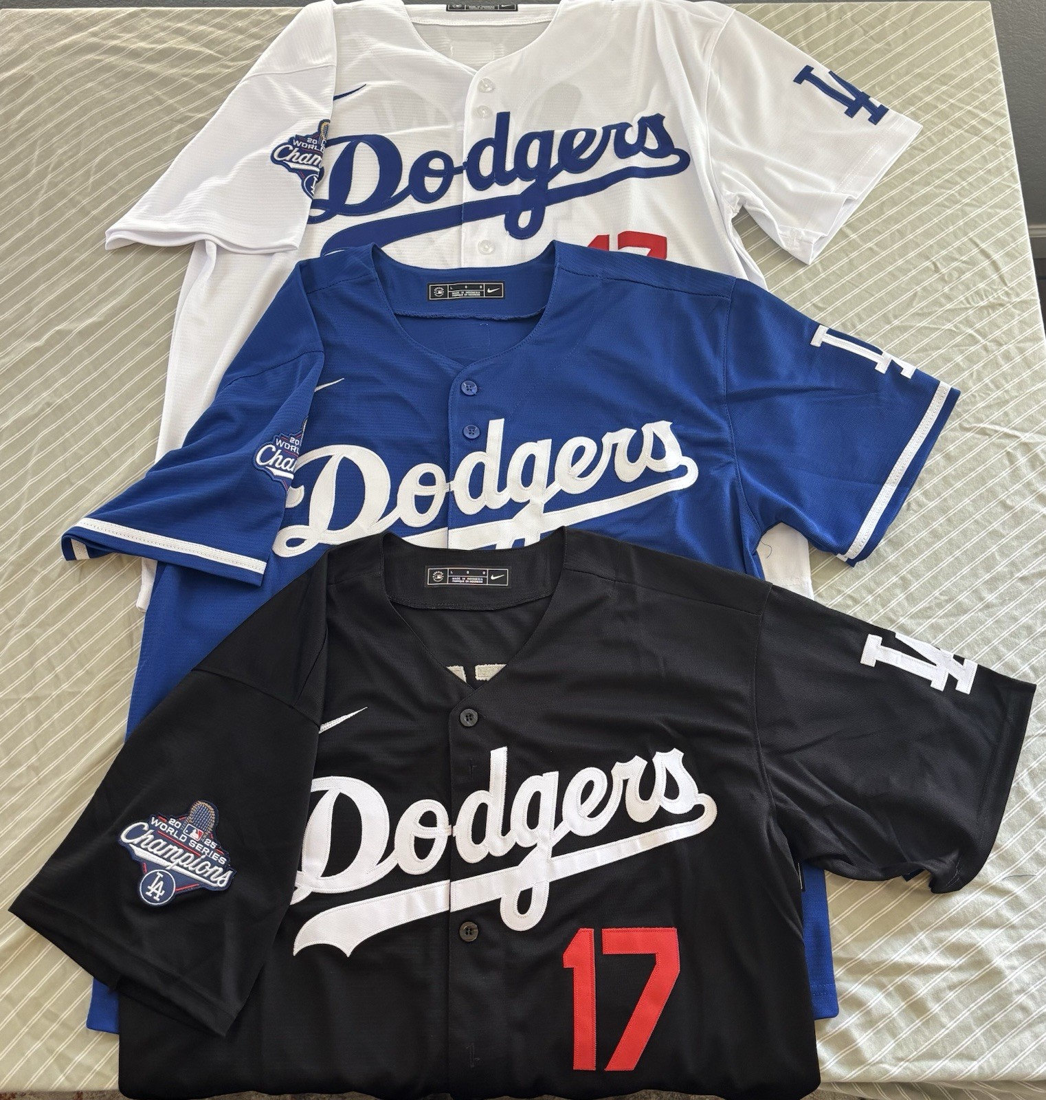 NEW Ohtani/Yamamoto Dodgers 2025 World Series Jersey! SHIPS SAME DAY!