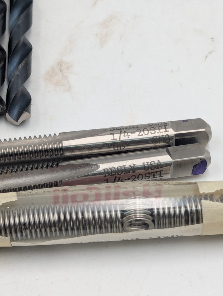 Helicoil Thread Insert Repair Misc Large Lot Drill Bit Mandrel Coils Inserts