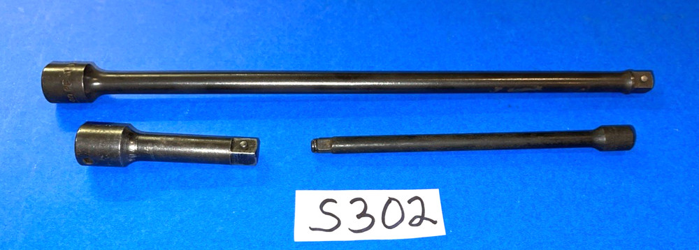 SNAP-ON TOOLS 3 PIECE 1/4 & 3/8 DRIVE SNAP RING & LOCKING PIN EXTENSIONS