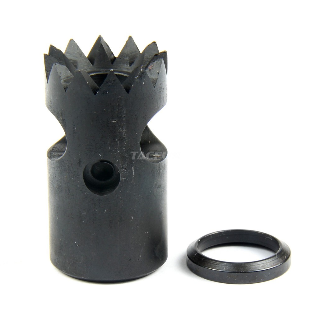 Compact Low Concussion 5/8x24 Competition Muzzle Brake for .308 300BLK