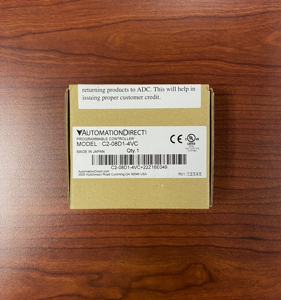 Automation Direct C2-08D1-4VC / C2 08D1 4VC Discrete/Analog Combo Module