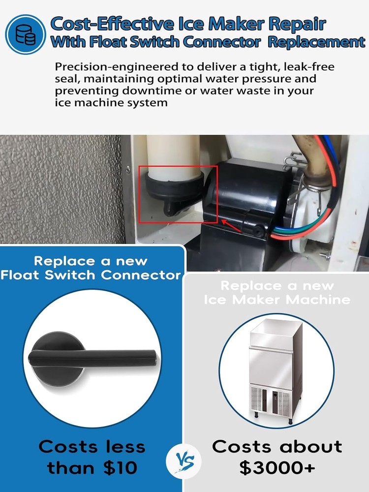 426799-01 Float Switch Connector Rubber Replacement for Hoshizaki