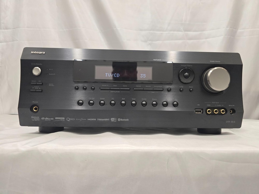 Integra DTR-30.5 7.2 AV Receiver Tested Working Good Condition