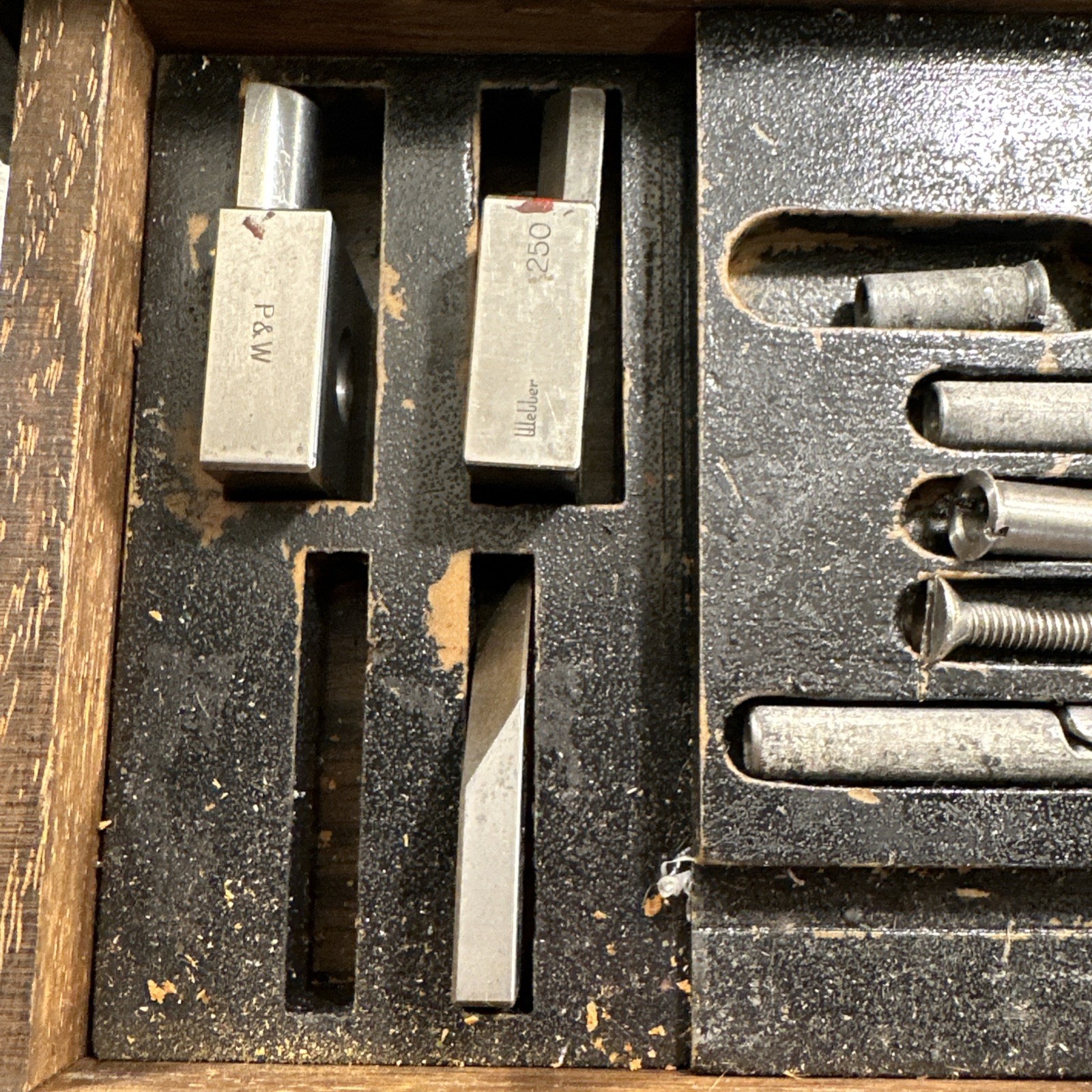 Vintage Starrett Webber 613A Model SS81A1X GR 3 Gage Block Set 95 Plus Pieces