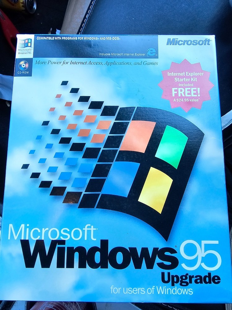 Microsoft Windows 95 Upgrade _ CD-ROM
