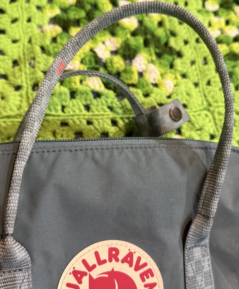 Fjällräven Kånken Ochre Chess Pattern Backpack Hike Camp Work School