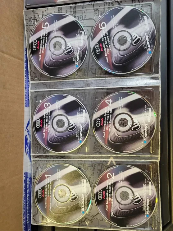 Audi Navigation System Master CD Collection North America. MISSING CD #9