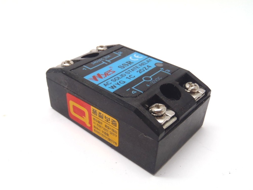 Wyes SSR WYG 1C 20Z4 Solid State Relay 240VAC