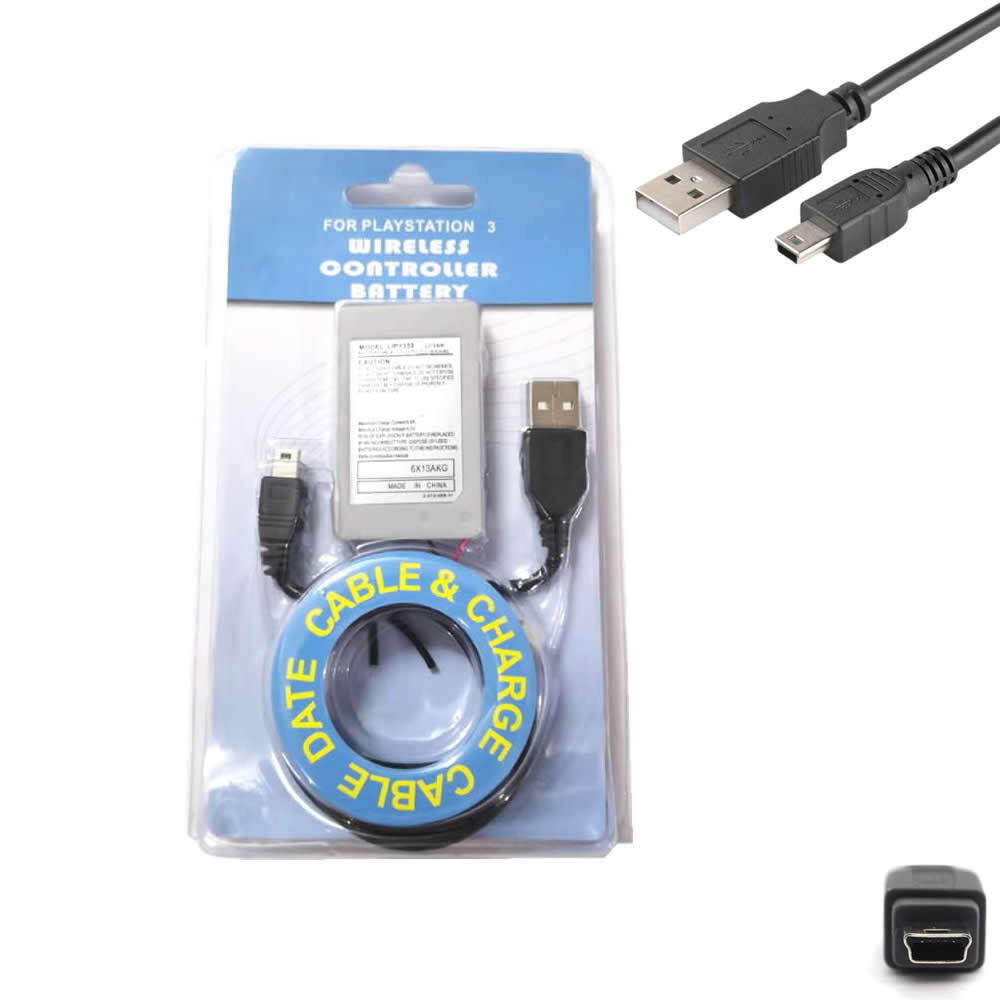 Battery Replacement for Sony PS3 Dualshock Wireless Controller CECHZC2E CECHZC2U